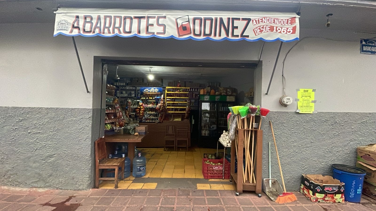 Exterior de la tienda